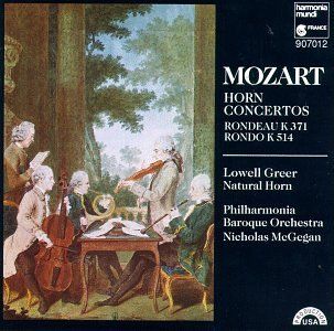 Mozart   Horn Concertos ~ Rondeau K. 371, Rondo K. 514: Music