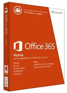 Office 365 Home 1yr Subscription Key Card: Software