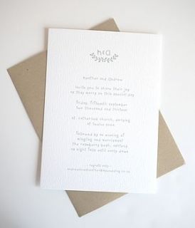 love nest personalised wedding invitation by lola's paperie