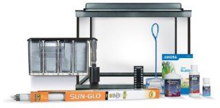 Marina Style 20 Deluxe Glass Aquarium Kit   20 Gallons : Aquarium Starter Kits : Pet Supplies