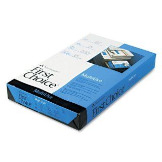 Weyerhaeuser Company First Choice Copy Paper, 98 Brightness, 24 lb, 11 x 17 Inches, Bright White, 500 Sheets per Ream (85791) : Multipurpose Paper : Office Products