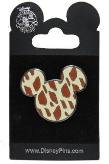 Disney Pin #70004: Mickey Mouse Icon   Giraffe Print: Toys & Games