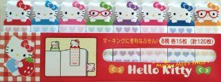 Hello Kitty Mini Post it Page Markers Flags / Made in Janan  Sticky Note Pads 