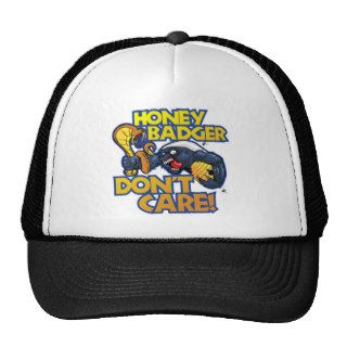 Honey Badger Don't Care Trucker Hats