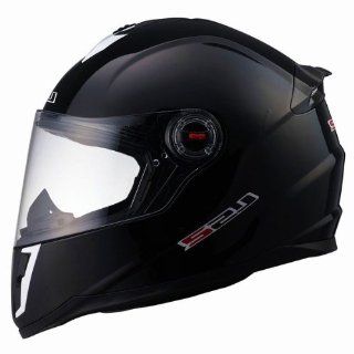 LS2 FF392 Junior Solid Black Full Face Helmet   Youth Small: Automotive