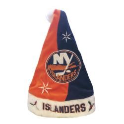 New York Islanders Polyester Santa Hat Forever Collectibles Hockey