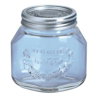 Leifheit Canning Supplies 3 1/4 Cup Glass Preserving Jars, Set of 6: Kitchen & Dining