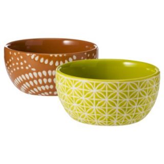 Threshold™ Patterned Ceramic Dip Bowls Set of 2