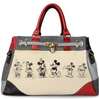 Handbag: Disney Mickey And Minnie Love Story Handbag by The Bradford Exchange: Shoes