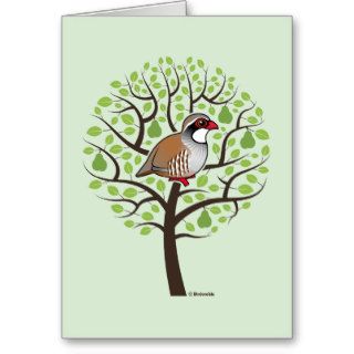 Partridge in a Pear Tree Greeting Card