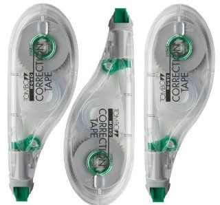 Tombow Mono Hybrid Style Correction Tape Pen, Non Refillable, 0.16 x 394 Inches, 3 Pens per Pack (68707) : Office Products