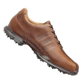 NEW Adidas adiPURE Z Brown Leather Golf Shoes   Men's 7 Wide: Sports & Outdoors