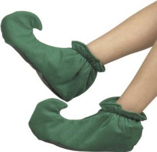 Adult Christmas Elf Costume Shoes (Size:Medium): Shoes