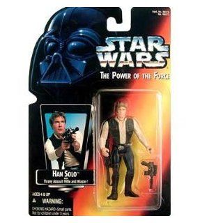 Star Wars Power of the Force Red Card Han Solo Action Figure (japan import) Toys & Games