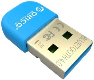 ORICO BTA 403 USB Bluetooth 4.0 Low Energy Micro Adapter Windows 8, 7, XP, Linux Compatible Classic Bluetooth and Stereo Headset Compatible   Blue: Computers & Accessories