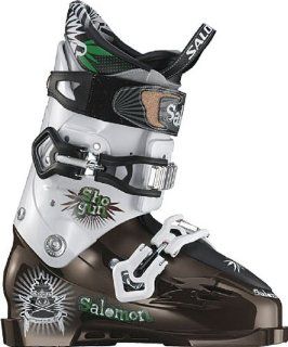 Salomon Shogun Ski Boots Brown/White : Alpine Ski Boots : Shoes
