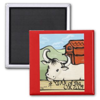 Year of the Ox Farm 2009 Magnet