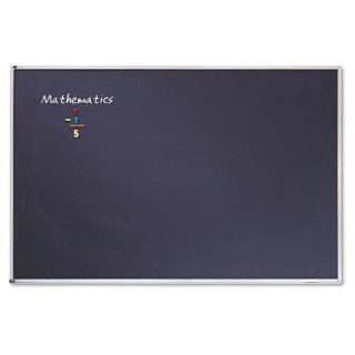 Quartet Porcelain Chalkboard, 4 x 6 Feet, Black with Aluminum Frame (PCA406B) : Home And Garden Products : Office Products