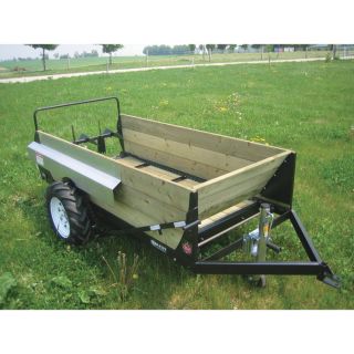 Farm-Tuff Manure Spreader — 1800-Lb., 40-Bushel Capacity, Model# MS-4000G  Ag Spreaders