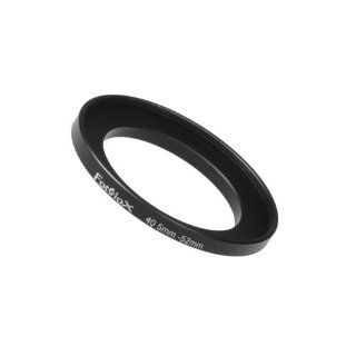 Fotodiox Metal Step Up Ring, Anodized Black Metal 40.5mm 52mm, 40.5 52 mm : Camera Lens Accessories : Camera & Photo
