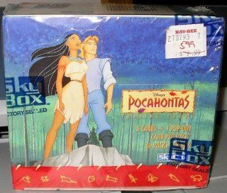 "Pocahontas" Trading cards 36 packs Factory Sealed Toys & Games