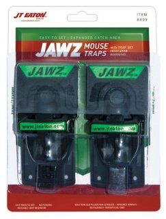 JT Eaton 409 Jawz Easy To Set Plastic Mouse Trap, 2 Pack (CASE OF 12): Home Improvement
