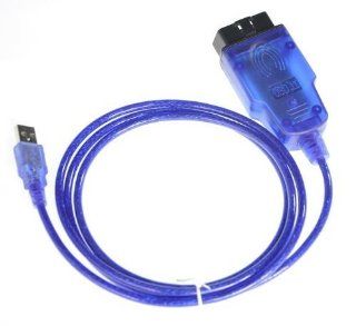 USB cable KKL 409.1 VW/AUDI OBD2 OBD USB VAG COM blue color cable  Automotive Engine Code Scanners 