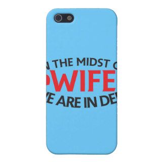 IN THE MIDST OF WIFE   we are in Debt iPhone 5 Cases