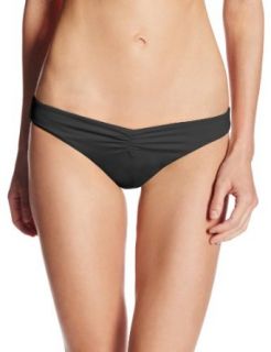 Volcom Women's Simply Solid V Pant Bikini Bottom at  Womens Clothing store: