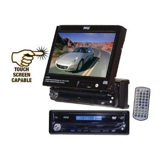 Pyle PLTS75 Pyle Indash 7 in. Touch Screen DVD Receiver : Vehicle Dvd Players : Car Electronics