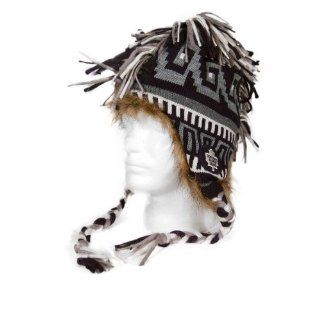 Toronto Maple Leafs Youth Hawkling Mohawk Knit Hat Size One Size : Sports Fan Novelty Headwear : Sports & Outdoors