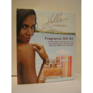 Halle By Halle Berry   Fragrance Gift Kit Set   Includes .5 Fl Oz EDT Spray   Gift Bag   Tissue Paper   Giftable Pouch with Card (GREAT FOR MOTHERS DAY GIFTS)  Beauty