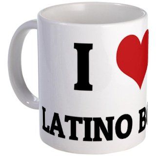 CafePress I Love Latino Boys Mug   Standard: Kitchen & Dining