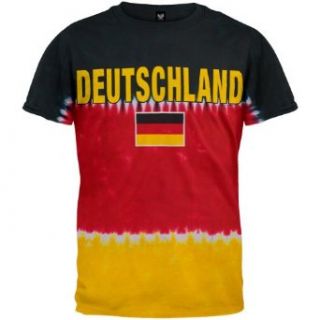 German Flag Tie Dye T Shirt: Clothing