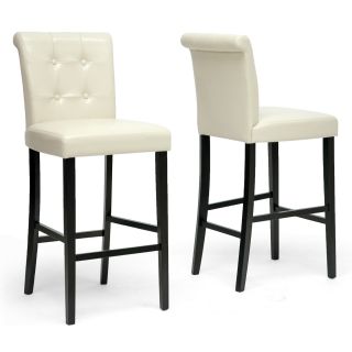 Baxton Studio Torrington Modern Bar Stool (set Of 2)