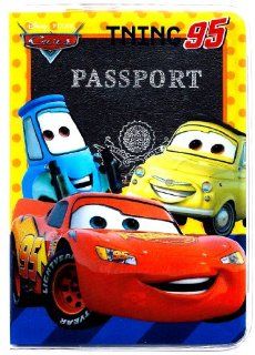 Cars Movie w Luigi & Guido Lightning McQueen Disney Passport Cover ~ Race O Rama sports car: Everything Else