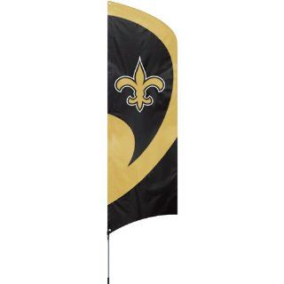 New Orleans Saints Tall Team Flags 8.5 ft x 2.5 ft NFL Football Fan Shop Sports Team Merchandise : Sports Fan Outdoor Flags : Sports & Outdoors