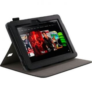 rooCASE Dual View Leather Case for Kindle Fire HD 8.9" (Black): Computers & Accessories