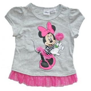 Minnie Mouse Toddler Girls Fashion T Shirt (2T): Clothing