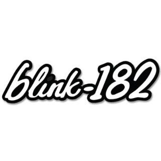 Blink 182 logo vynil car sticker 5" x 3" Automotive