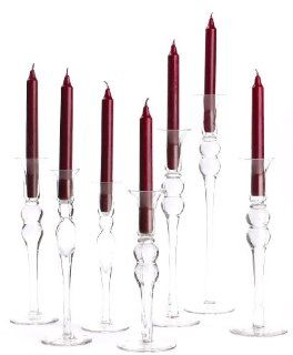 Shop Napa Glass Hand Blown Glass Candleholders, Set of 7 at the  Home Dcor Store