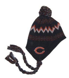 Chicago Bears NFL Team Apparel Infant Tassel Knit Beanie Hat with Pom : Sports Fan Beanies : Sports & Outdoors