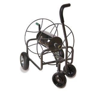 Yard Butler HT 4EZTURN Four Wheeled Hose Reel Cart with Easy Turn Handle : Garden Hose Reels : Patio, Lawn & Garden