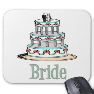 Bride (Cake) Mouse Pads