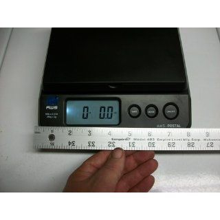 American Weigh Scales Table Top Postal Scale, Black: Health & Personal Care