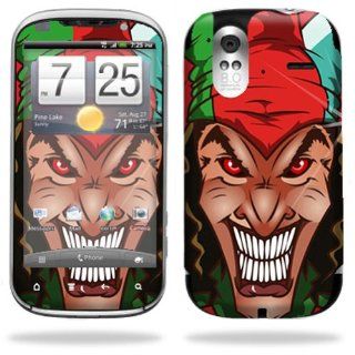 Protective Vinyl Skin Decal Cover for HTC Amaze 4G T Mobile Cell Phone Sticker Skins Jolly Jester: Cell Phones & Accessories