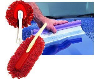 Gift Combo Set of California Water Blade Car Drying Tool & Dusters Automotive