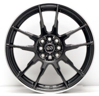 17x7 Enkei FLC 01 (Black) Wheels/Rims 5x100/114.3 (440 770 0240BK): Automotive