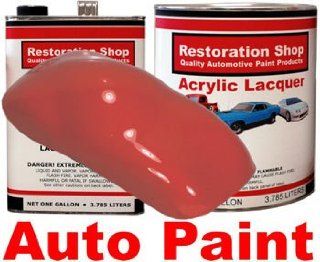 General Lee Orange ACRYLIC LACQUER Car Auto Paint Kit: Automotive