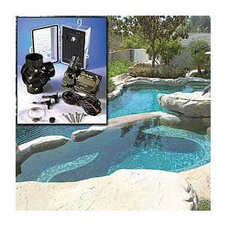 Hayward GLC 2P A Solar Pool Heating Control System with 3 Way Valve, Actuator and 2 PC Sensors  Swimming Pool Heaters  Patio, Lawn & Garden